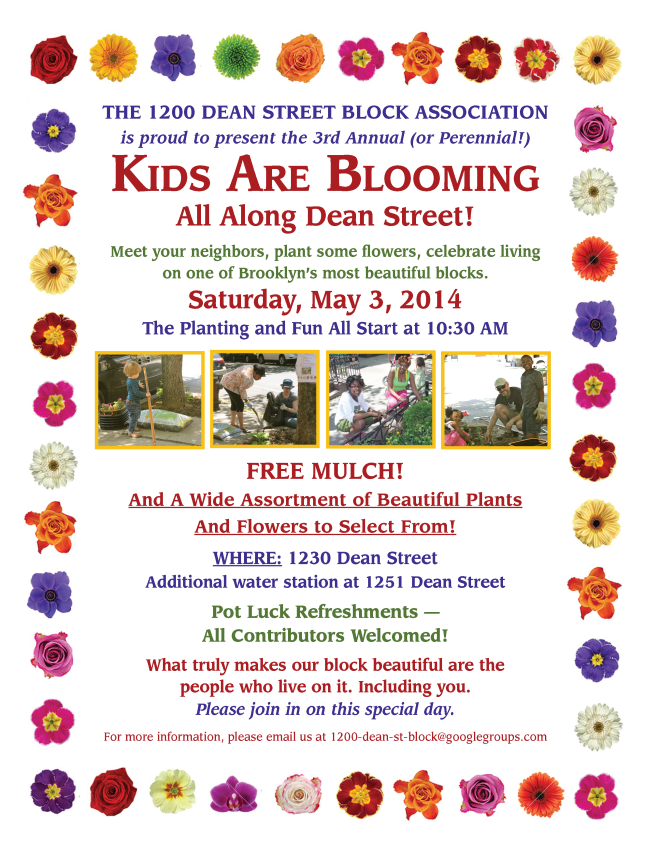 Kids Are Blooming 2014 Poster